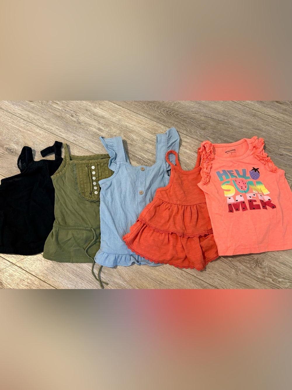 5 Summer Tops Lot/Bundle